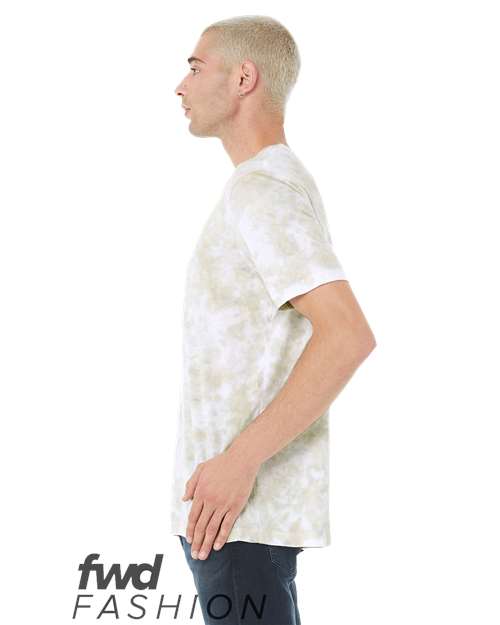 BELLA + CANVAS 3100RD White/ Olive Oil direct side
