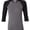 BELLA + CANVAS BELLA + CANVAS 2000 Deep Heather/ Black swatch