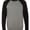 BELLA + CANVAS BELLA + CANVAS 3901 Deep Heather/ Black swatch