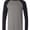 BELLA + CANVAS BELLA + CANVAS 3000 Deep Heather/ Black swatch