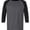 American Apparel American Apparel 2003CVC Heather Charcoal/ Black swatch