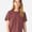 BELLA + CANVAS BELLA + CANVAS 6110GD Washed Maroon swatch