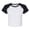 BELLA + CANVAS BELLA + CANVAS 1201 White/ Black swatch